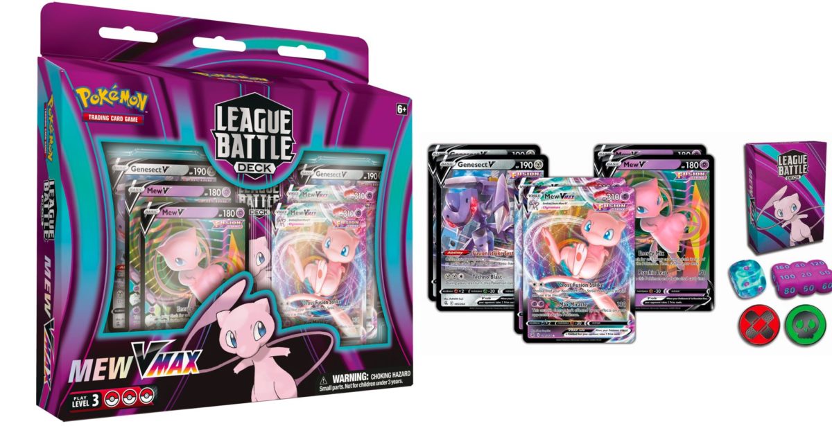 Pokemon League Battle Deck Mew VMAX