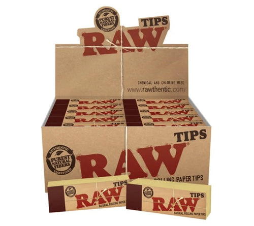 Raw Tips Unbleached Regular