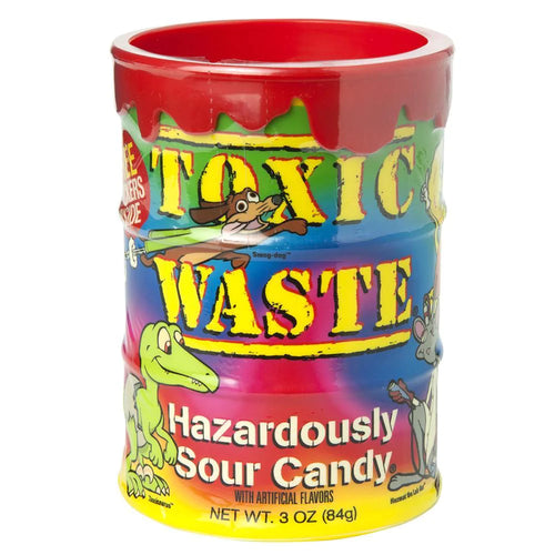 Toxic Waste Giant Bank Tye Dye with Stickers