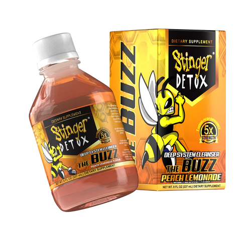Stinger Detox THE BUZZ 5X DEEP SYSTEM CLEANSER (Peach Lemonade)