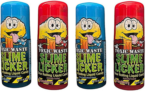 Toxic Waste Slime Licker Sour Rolling Liquide Candy