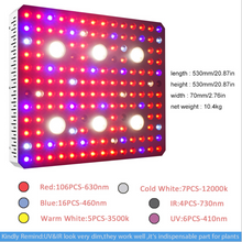 Full Spectrum 3000w LED Grow Light