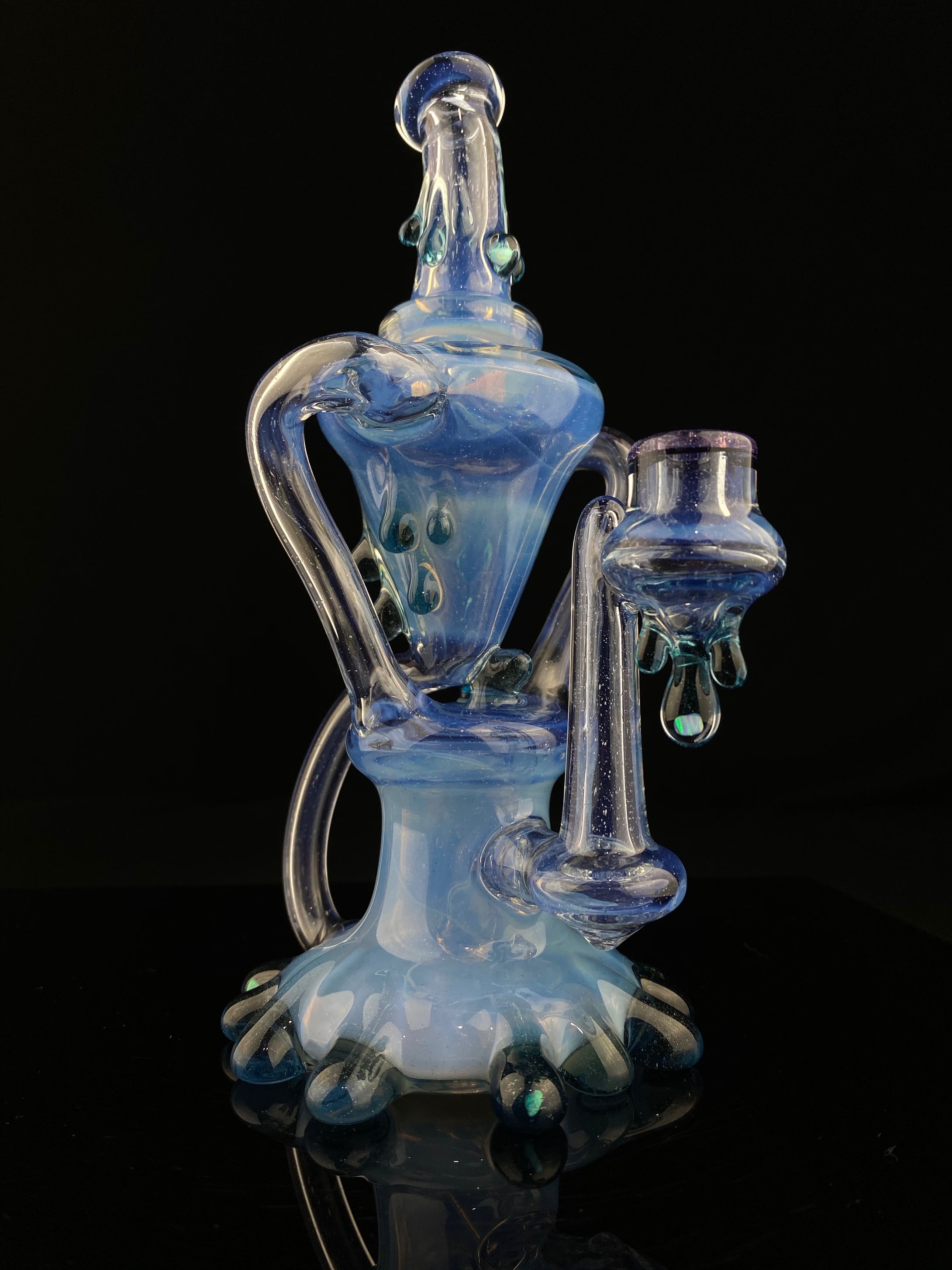 Goolen Glass - Purple Lilac Recycler
