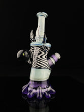 Goolen Glass - Fade to black Purple Lollipop Tube