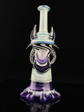 Goolen Glass - Fade to black Purple Lollipop Tube