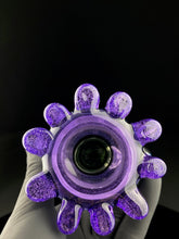 Goolen Glass - Fade to black Purple Lollipop Tube