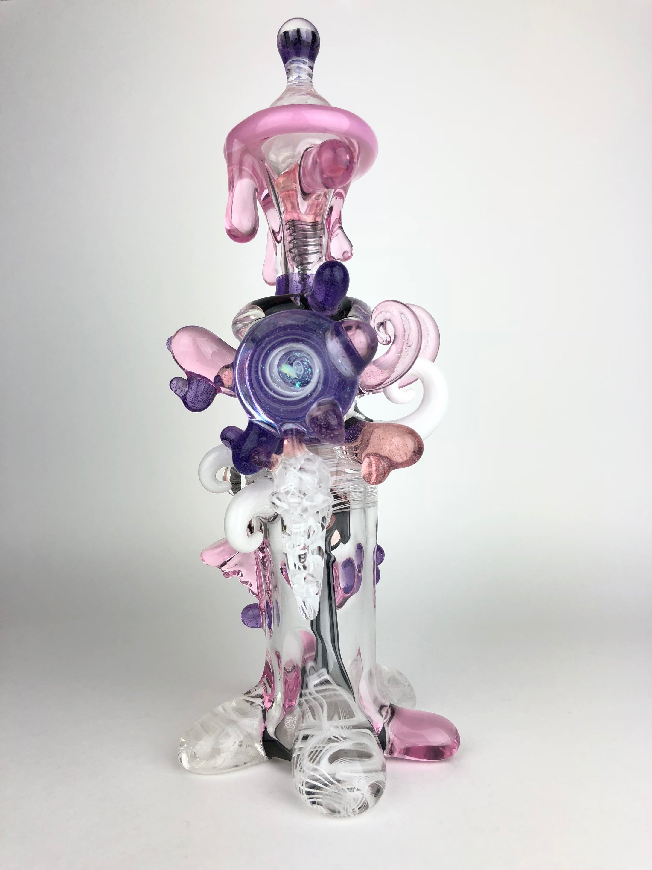goolen glass - cfl - the north boro - quebec artist - 10mm - st tite - canadian glass - opal