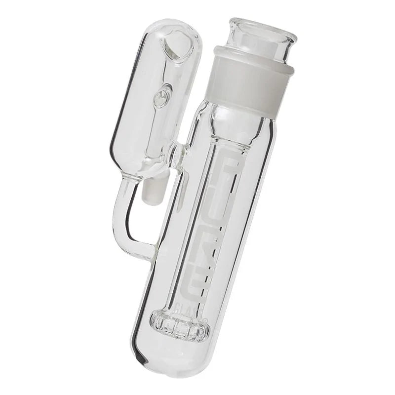 Pure Glass Dual Chamber Ash Catcher with Showerhead Downstem 14mm 45