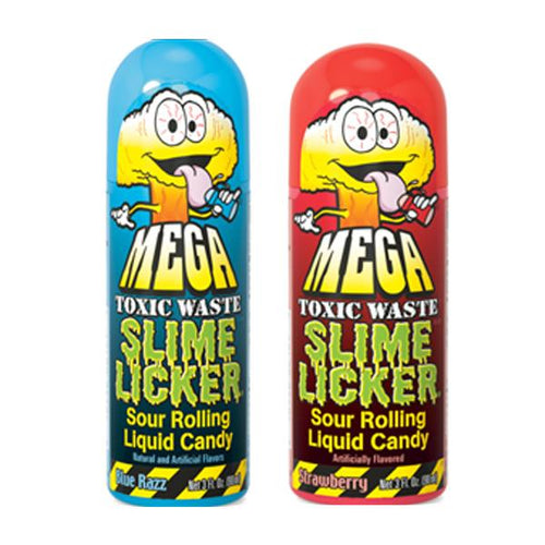 Toxic Waste MEGA Slime Licker Sour Rolling Liquide Candy 90ml