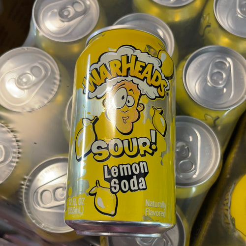 Warheads Soda - Lemon 355ml