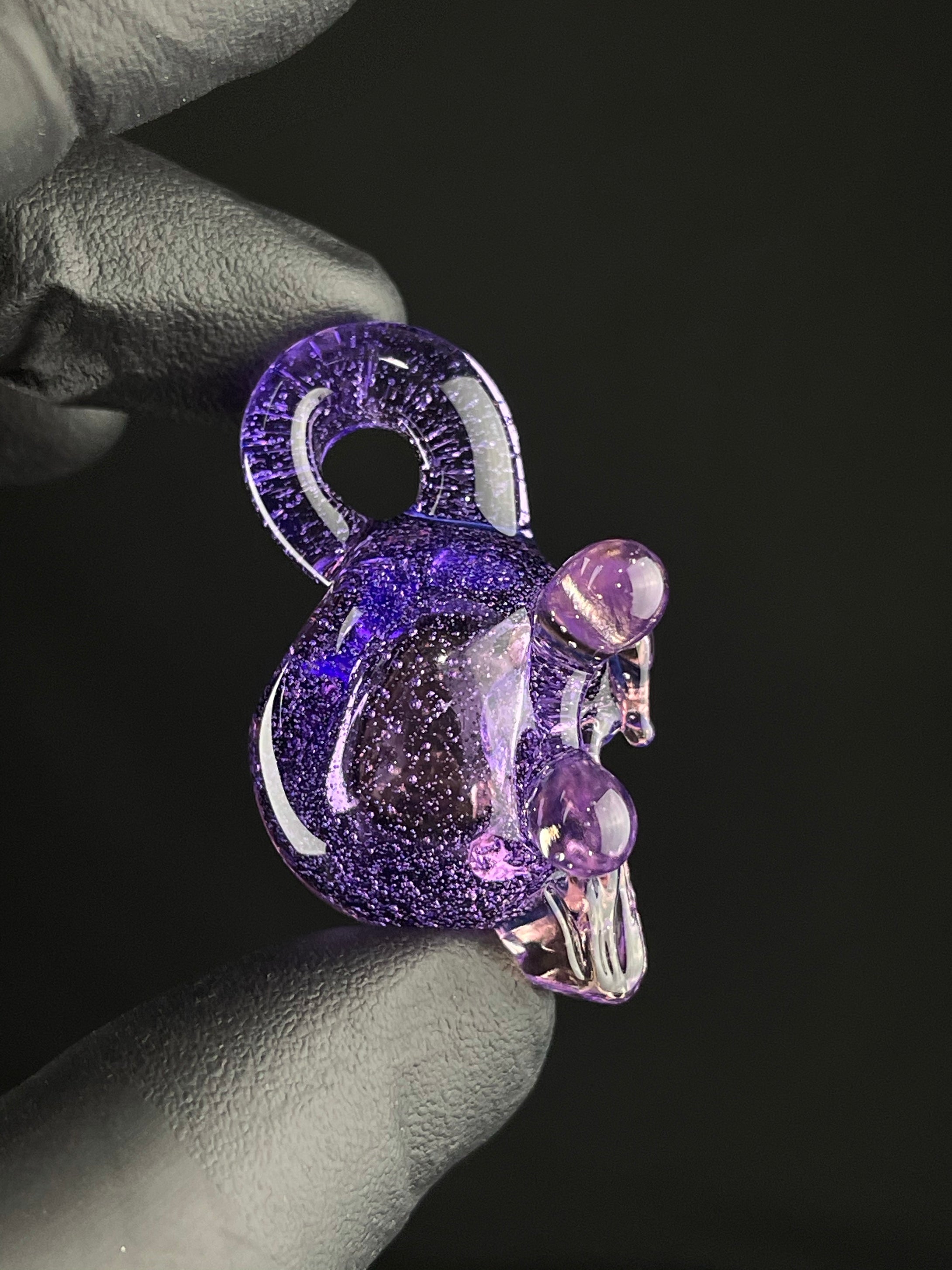 Goolen Glass - Skull Pendant #1