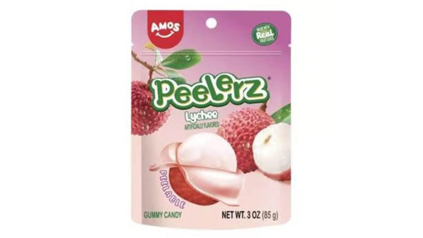 Amos Peelerz Gummy Lychee 3oz
