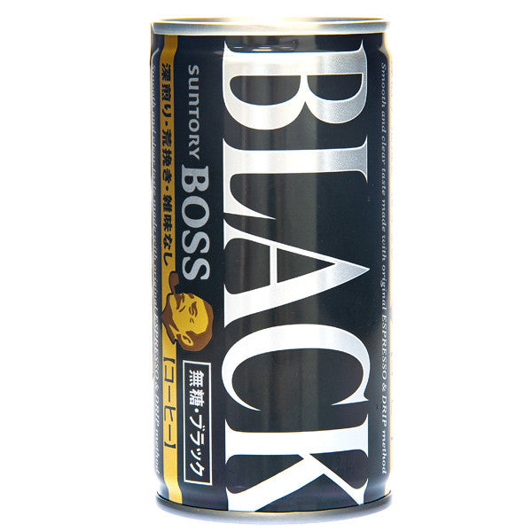 SUNTORY BOSS Black Coffee 185ml