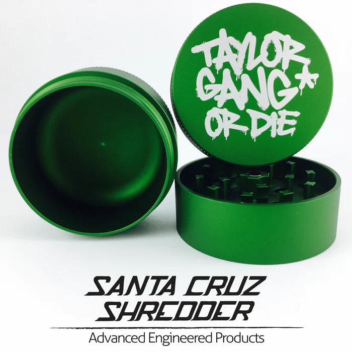 Santa Cruz TGOD Shredder 3pc Medium Grinder (green)