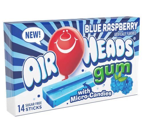 Air Heads Gum - Blue Raspberry