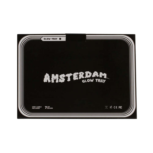 GlowTray X Amsterdam Rechargeable LED light tray