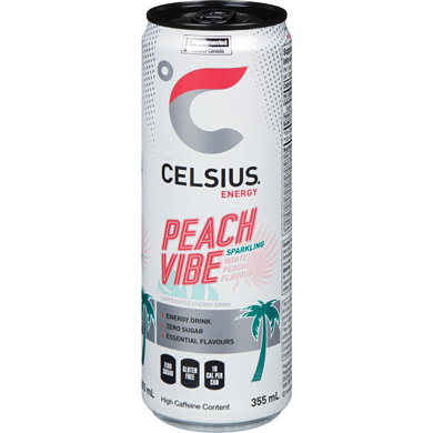 Celsius Energy - Peach Vibe 355ml