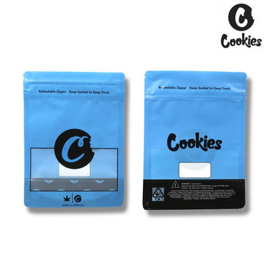 Cookies Blue Mylar Bag (7.75