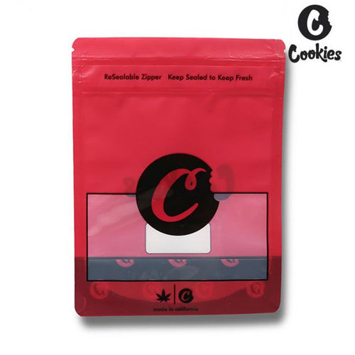 Cookies Red Mylar Bag (7.75