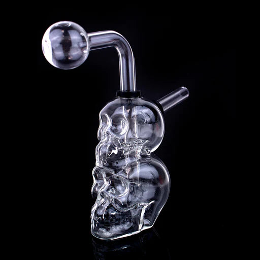 Glass Skull Oil Burner 6