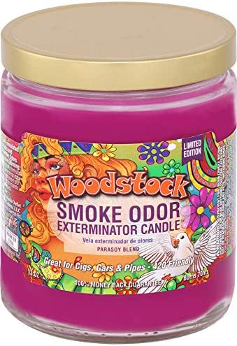 Smoke Odor 13oz Candle - WOODSTOCK