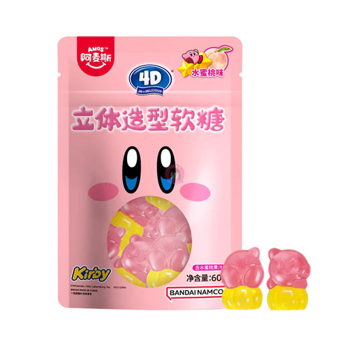 Amos Bandai 4D Kirby Gummies 60g