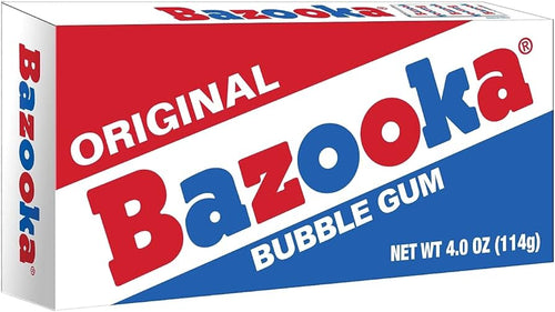 Bazooka Original Bubble Gum Party Box 4oz