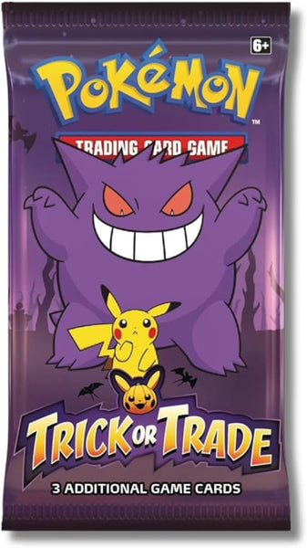 Pokemon Trick or Trade - Single Sealed Mini Booster Pack - 3 Cards per Pack