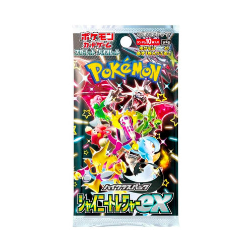 POKEMON  -  SCARLET & VIOLET  -  SHINY TREASURE EX BOOSTER PACK (JAPANESE)