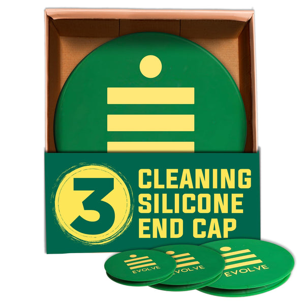 Evolve Silicon End Caps - Bong Cleaning Caps