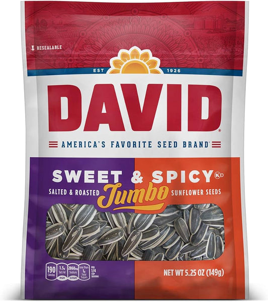 David Sunflower Jumbo Seeds - Sweet & Spicy 5.25oz