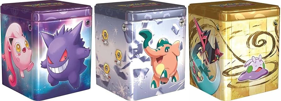 POKEMON - STACKING TIN 2024 - RANDOM VARIATION (ENGLISH)