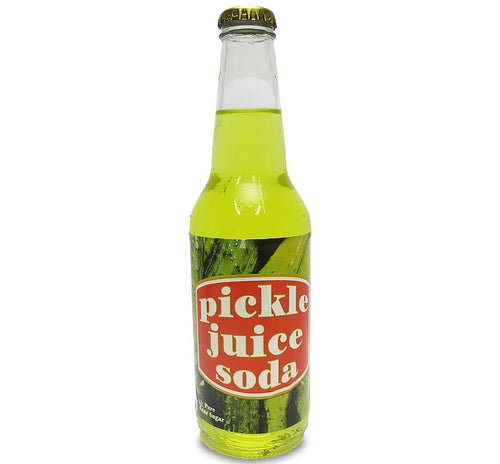 Rocket Fizz Lesters Fixins Pickle Juice Soda 12oz