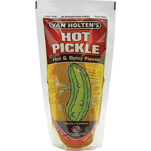 Van Holten - Pickle in-a Pouch - JUMBO HOT