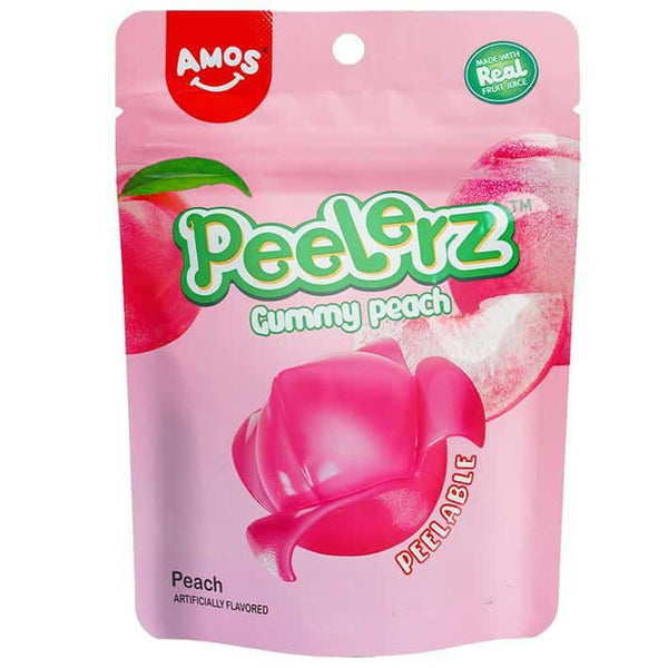 Amos Peelerz Gummy Peach 3oz