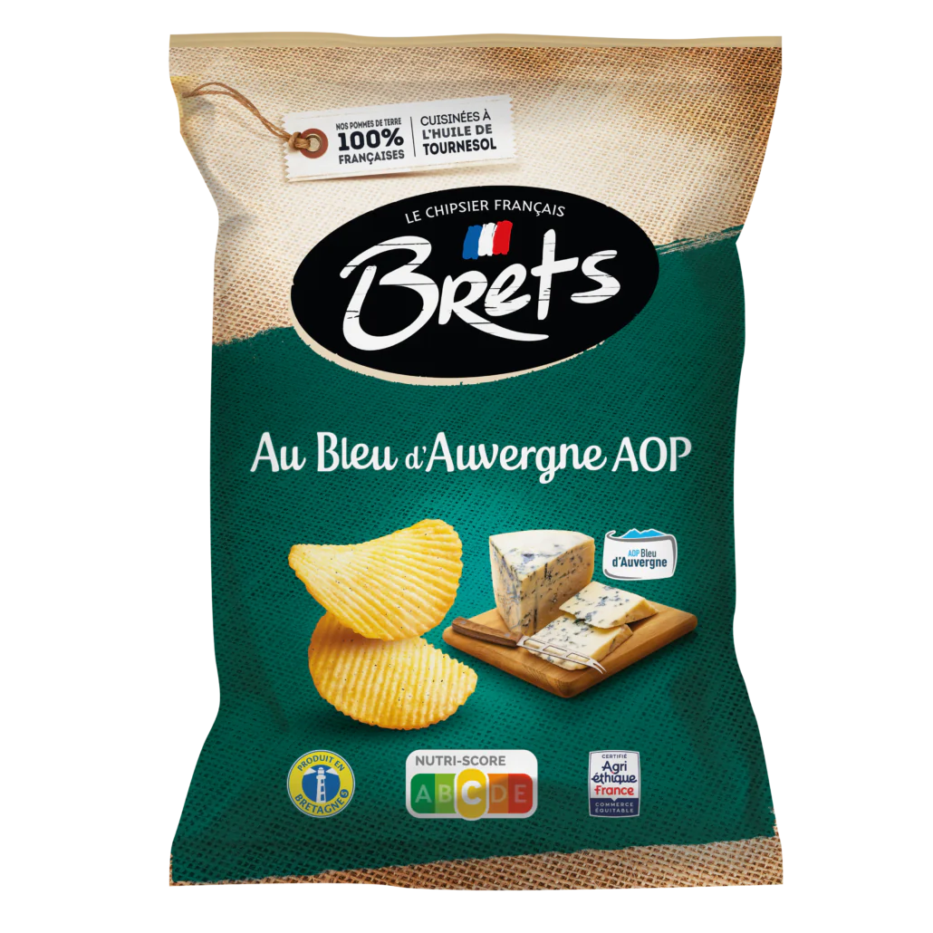 Bret’s Chips Blue Auvergne 125g