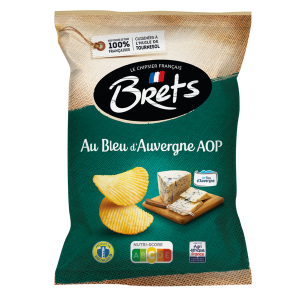 Bret’s Chips Blue Auvergne 125g