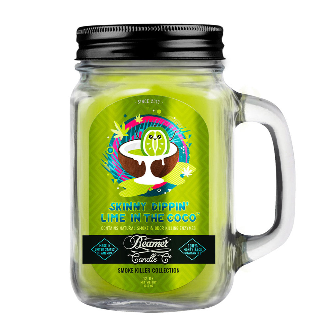 Beamer Candle Co - Skinny Dippin’ Lime in the Coco 12oz