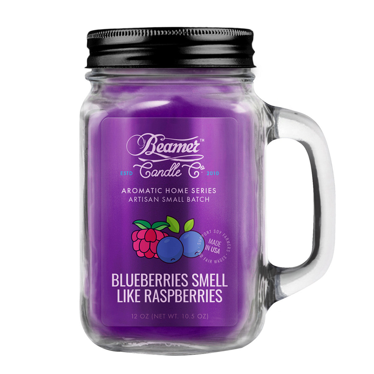 Beamer Candle Co - Blueberries Smell Like Raspberries