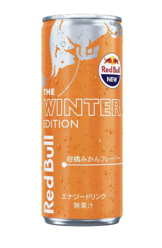 Red Bull Japan Winter Edition Mandarin Flavor 250ml