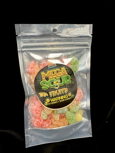 Mega Sour Fruit Pips 2.5oz