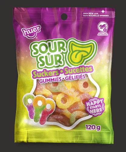 Huer - Sour Suckers 120g