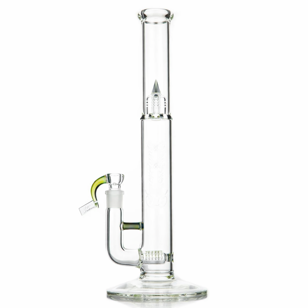 Sovereignty Glass Bishop 20mm 6 Cut Stemline to Inv. 4 Splash Guard
w/Minor Deppes Darkness
Accents