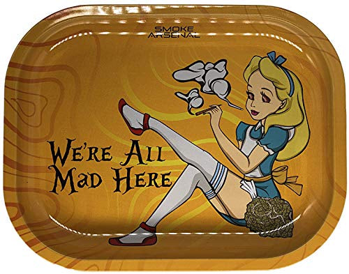 We’re All Mad Here - Rolling Tray (Small)