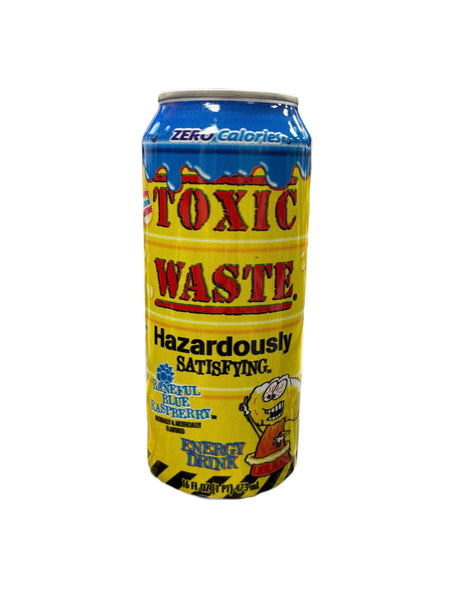 Toxic Waste Energy Drink - Blue Razz 16Oz