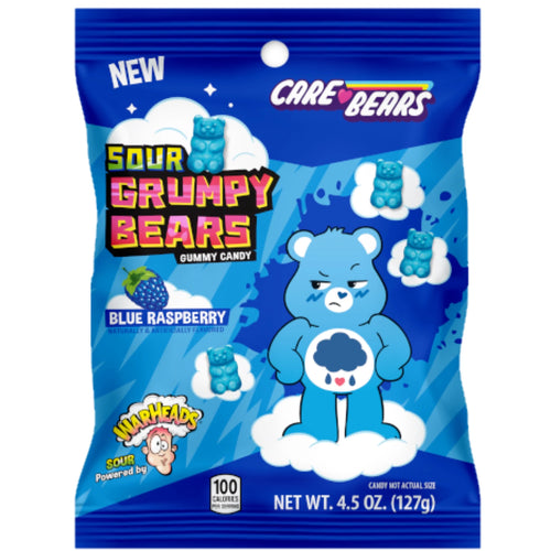 Warheads Sour Grumpy Bears 4.5oz