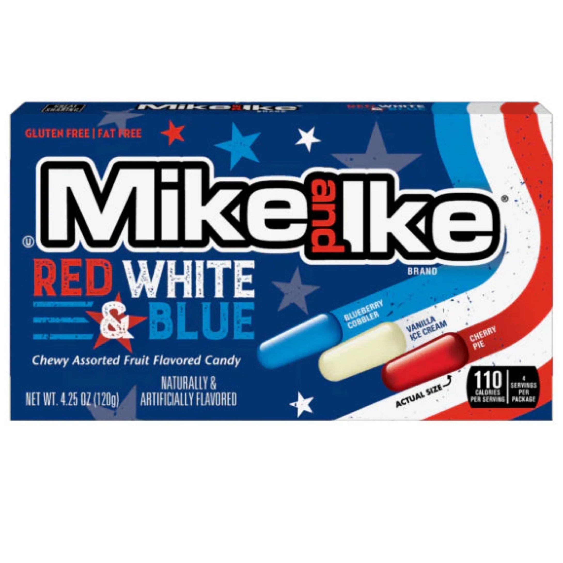 Mike & Ike - Red, White & Blue 4.25oz