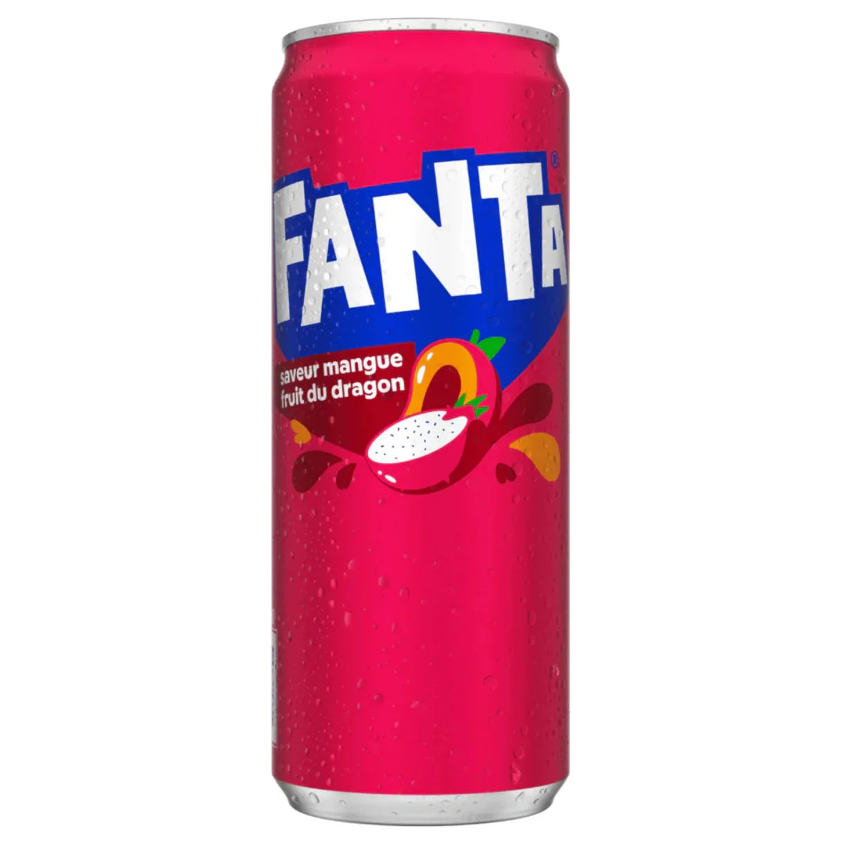 Fanta - Saveur Mangue Fruit du Dragon 330ml