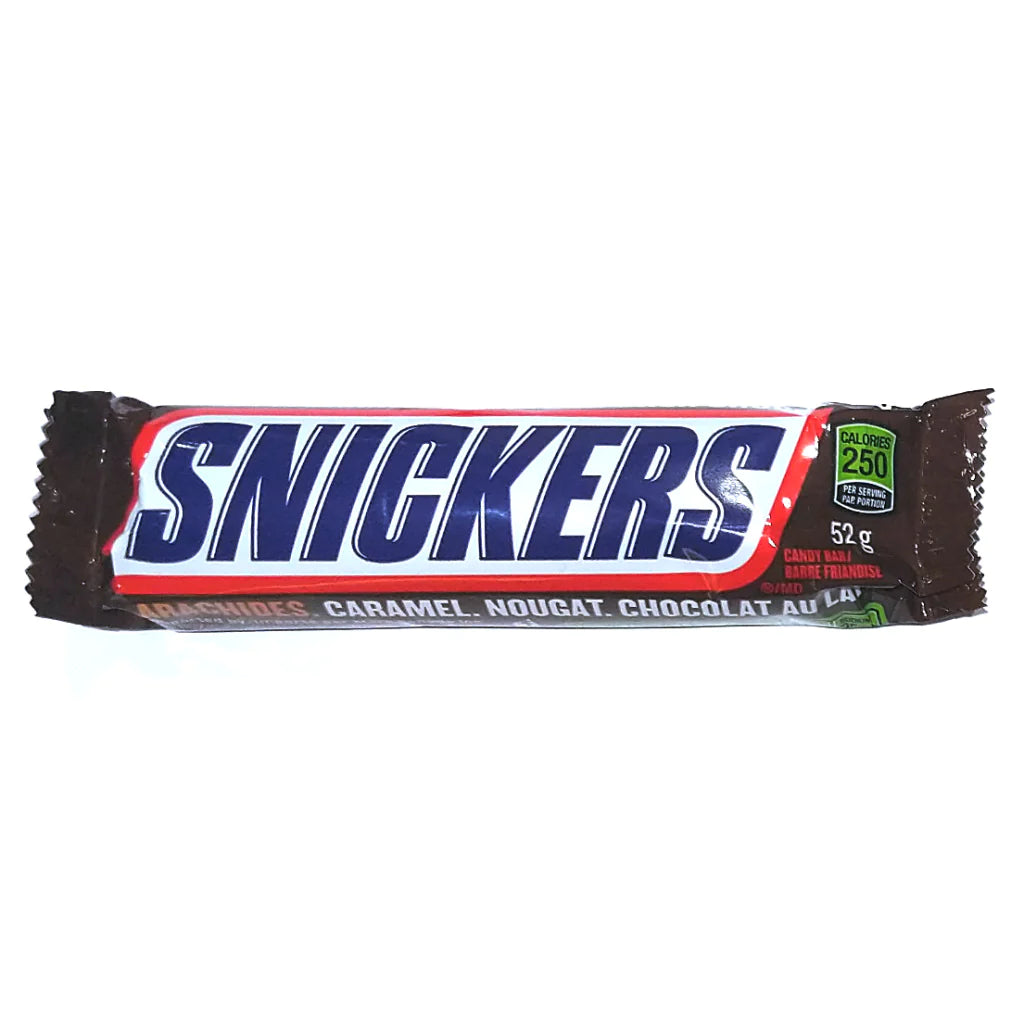 Snickers 52g (ex: 06/2024)