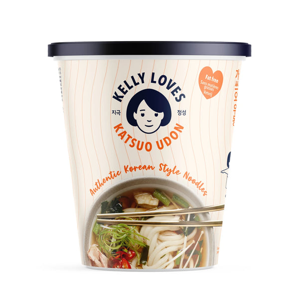 Kelly Loves Katsuo Udon Korean Style Noodles 186g